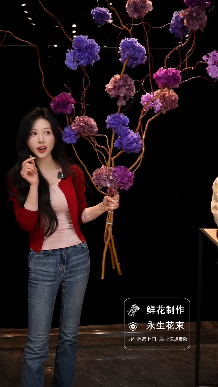 手工艺品琉璃手工花器花束空运包邮送货上门-以图片为准    