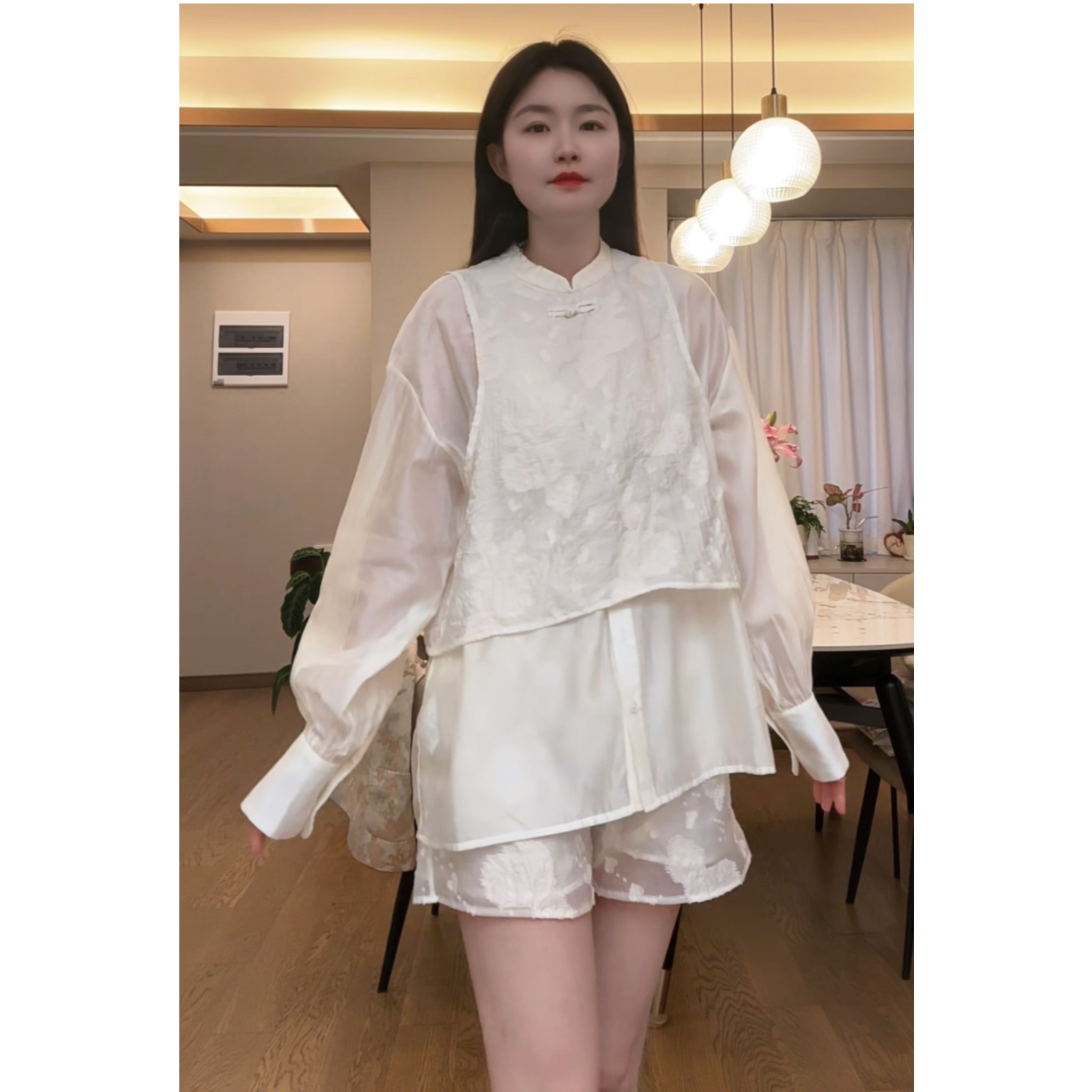 s*lf wh* 轻奢高级感新中式套装