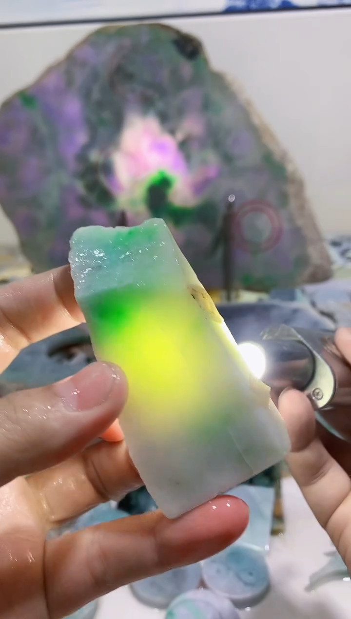 裸石翡翠0蒙0翡翠珠宝561