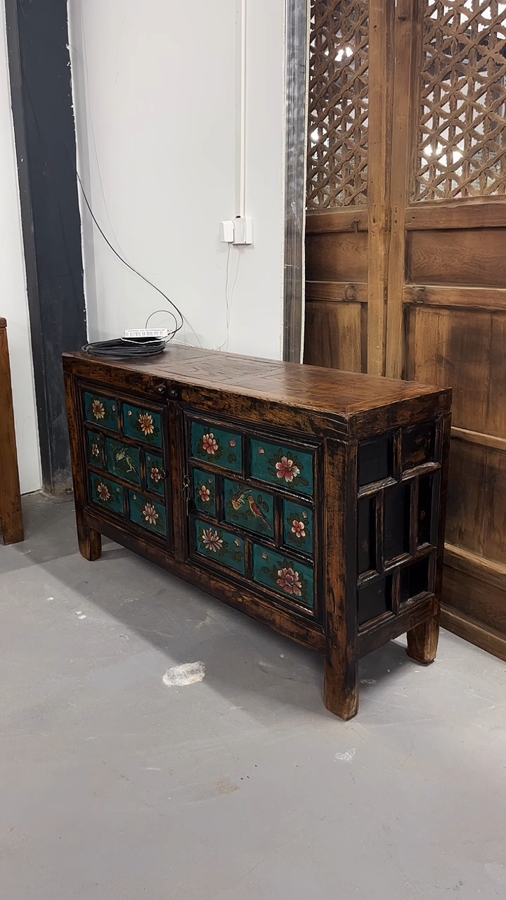 木（非红木类）泉**潺榆木材质镖柜老物件