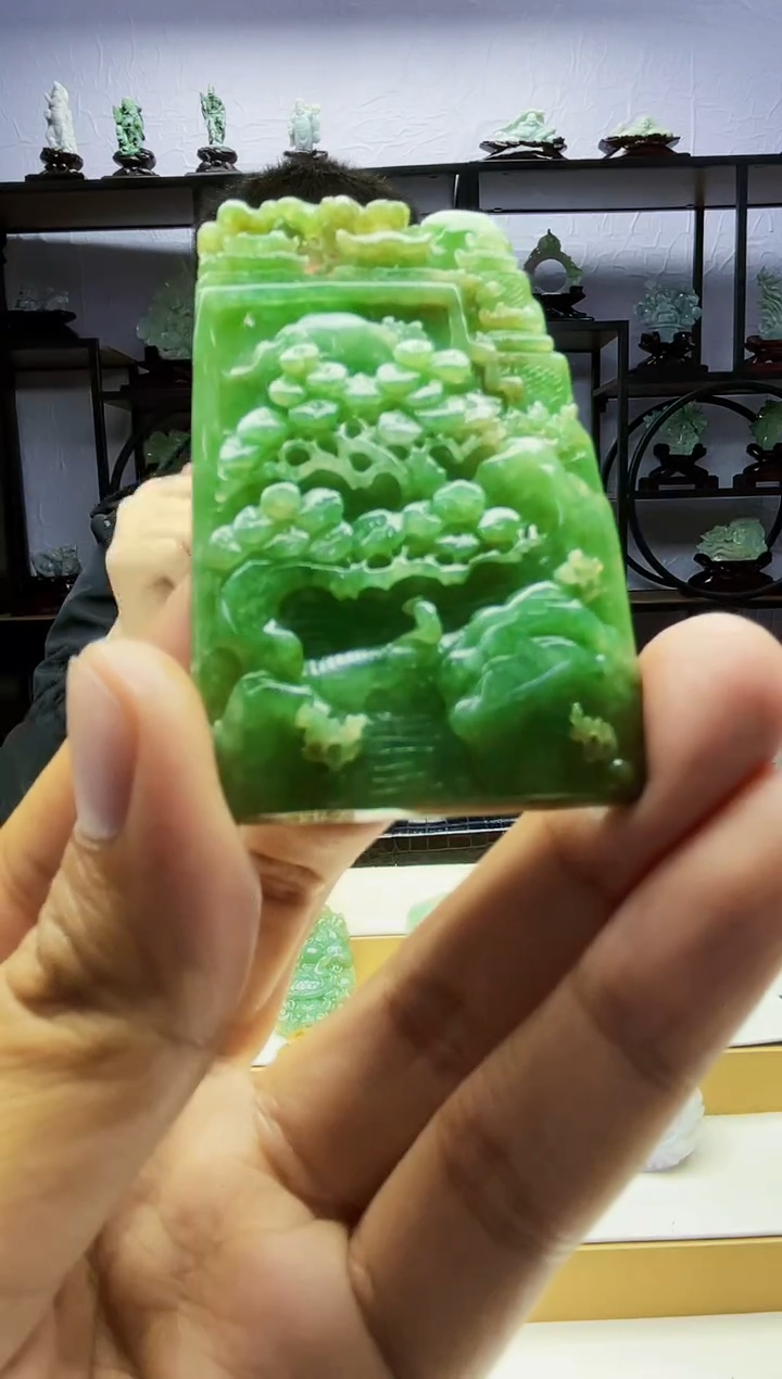 【闪购商品】定制翡翠未镶嵌毛货02250009