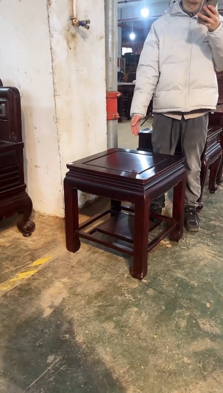 【闪购商品】黑酸枝木类成套家具黑酸枝角几  J01