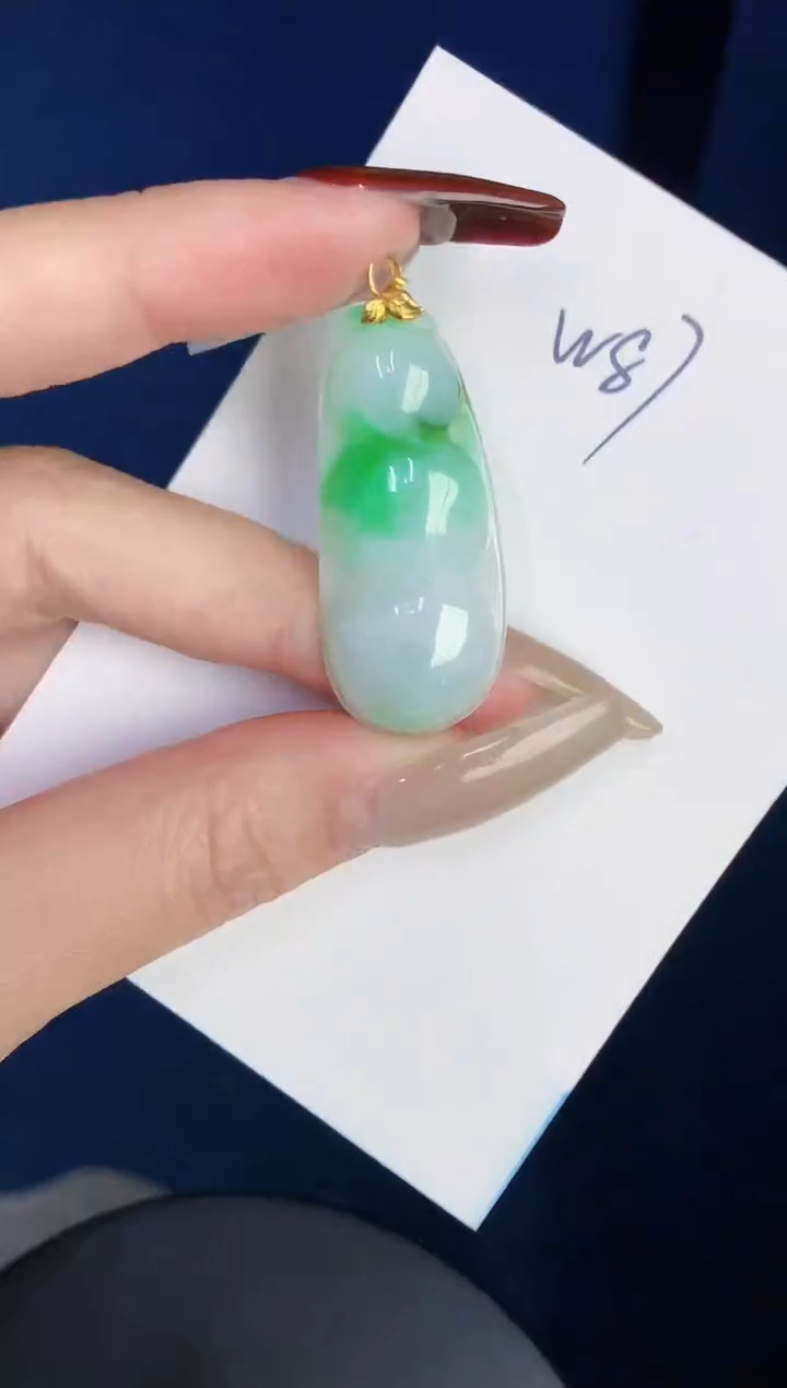 【闪购商品】翡翠颈饰18K金镶嵌0000000000