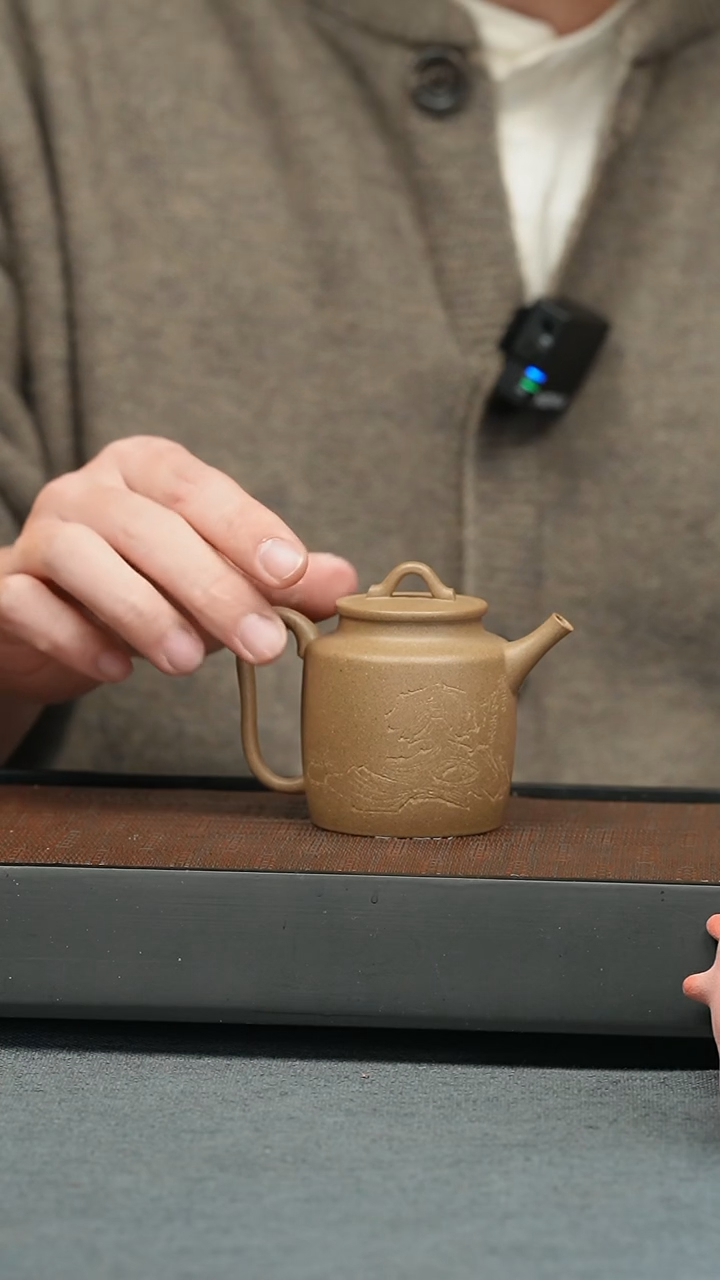 【闪购商品】紫砂茶壶五堂  莲池古式-汲直
