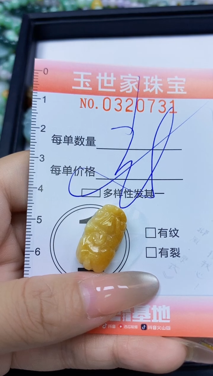 翡翠未镶嵌颈饰A****a闪购0320731多样性发其一