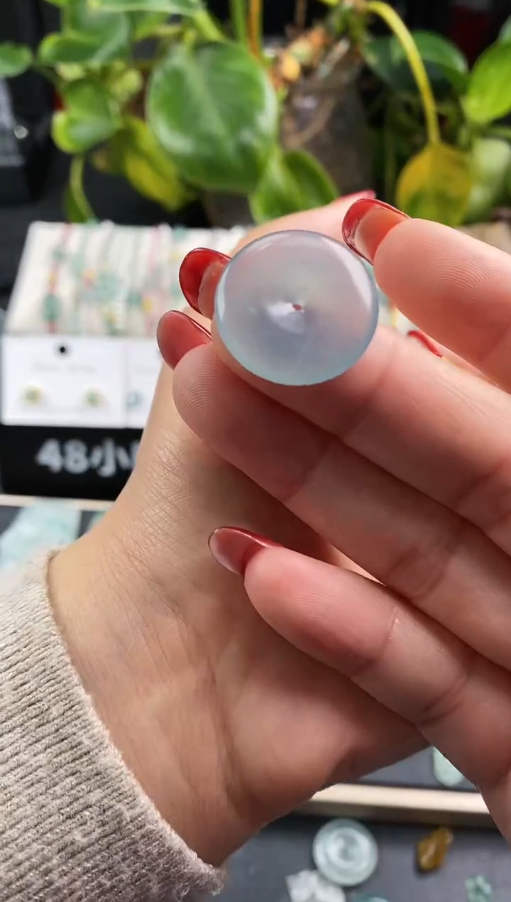 【闪购商品】翡翠裸石翡翠平安扣