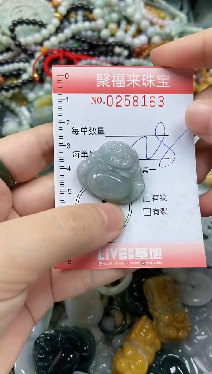 未镶嵌挂件翡翠闪购0258163