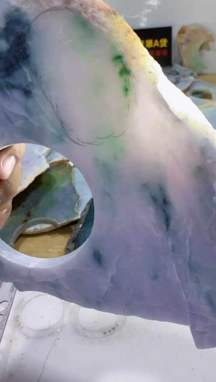 翡翠裸石0蒙0翡翠珠宝268