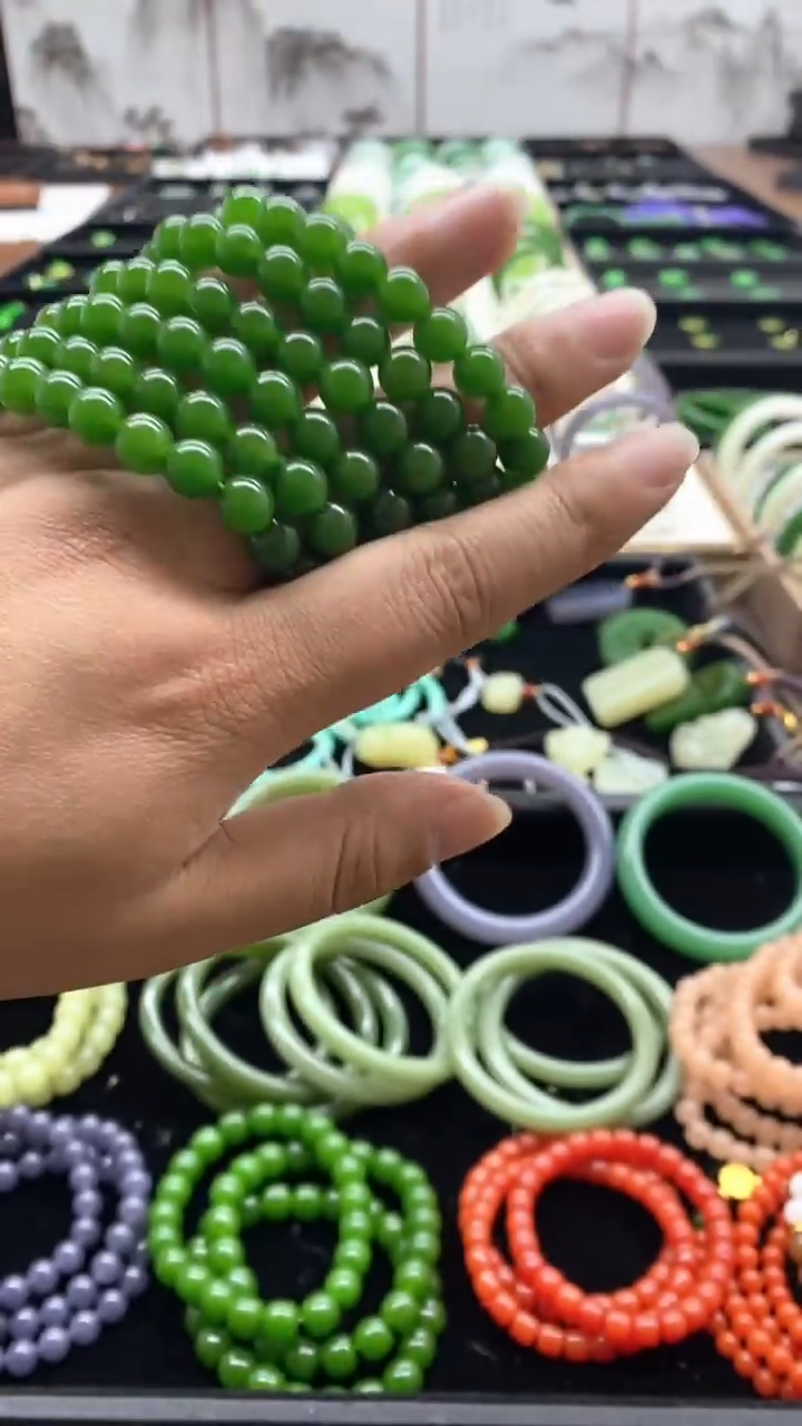 【闪购商品】和田玉未镶嵌项链手串8