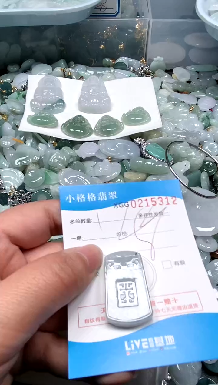 【闪购商品】翡翠颈饰未镶嵌闪购商品0215312
