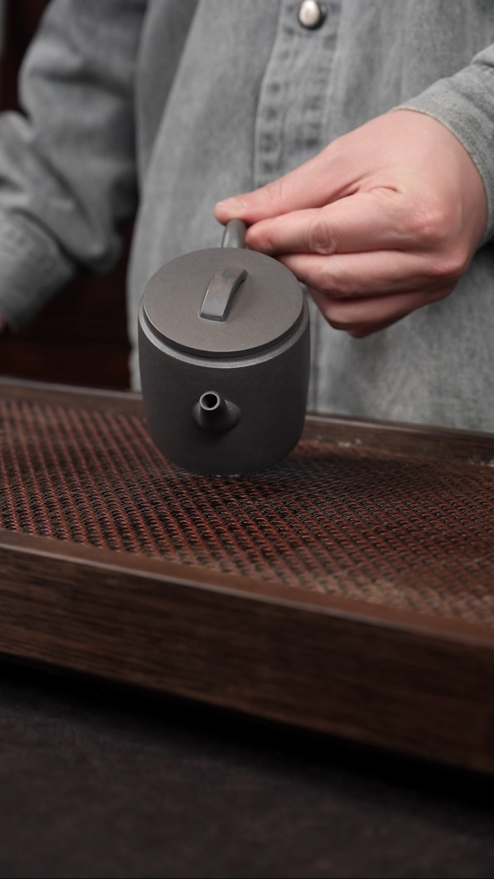 【闪购商品】紫砂茶壶青灰泥高汉瓦