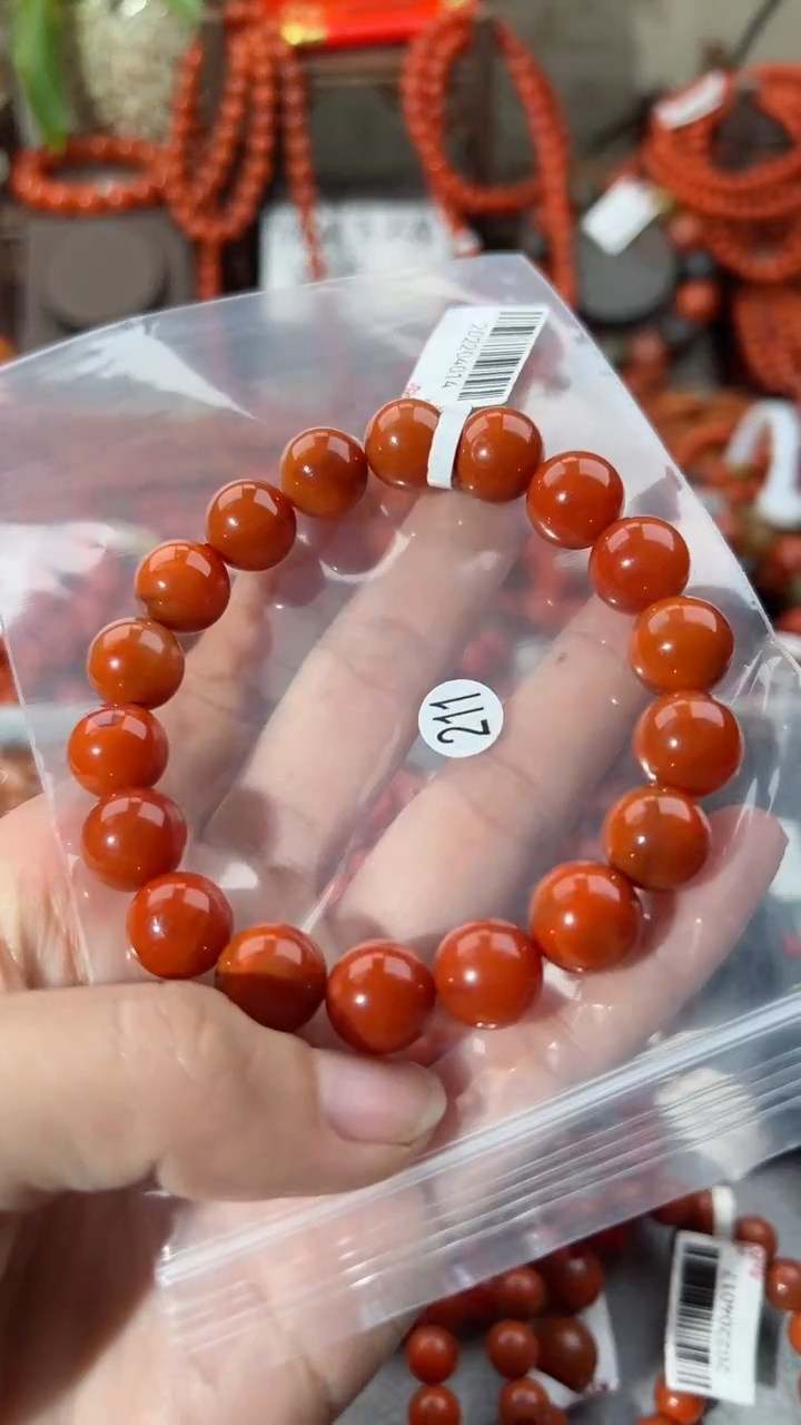 【闪购商品】南红玛瑙手串未镶嵌11