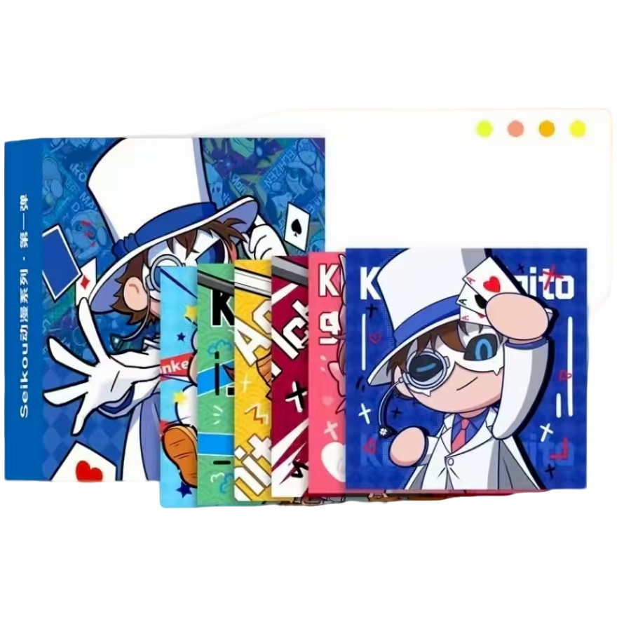 二创黛芙潮玩SEIKOU动漫群星色纸 盲盒代拆开不退不换