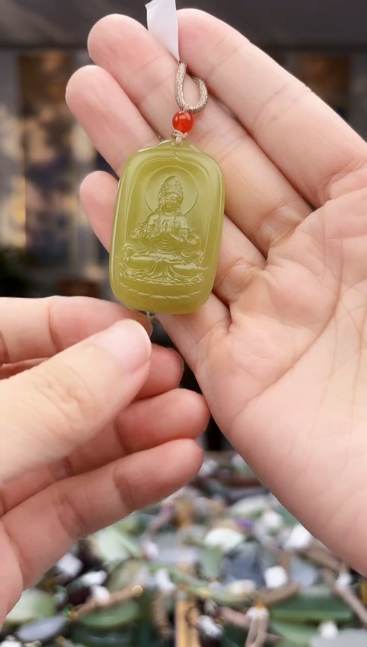 未镶嵌和田玉挂件拍一发一