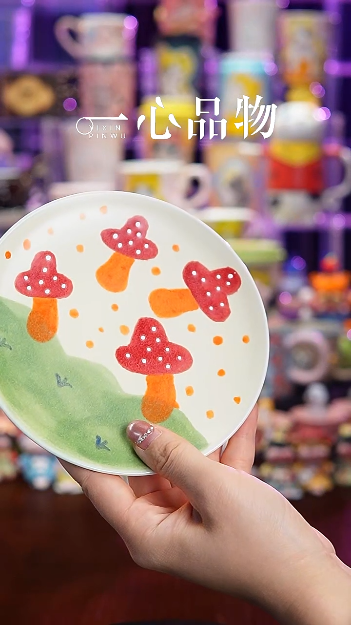 杯子瓷A84景德镇手工手绘杯子摆件