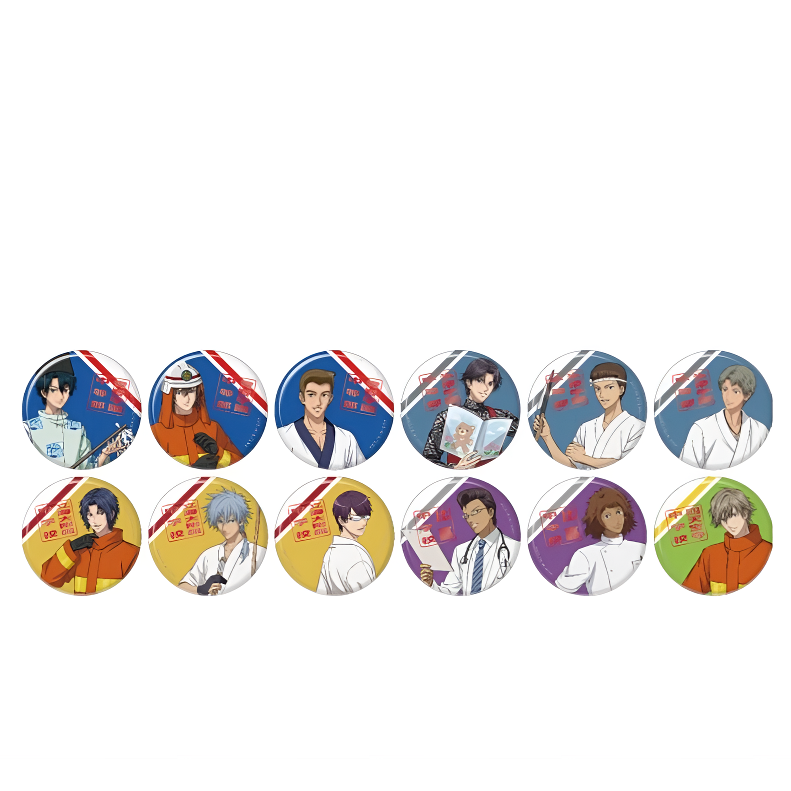 【月见谷屋】aj2025新网球王子职业吧唧徽章（盲盒代拆）