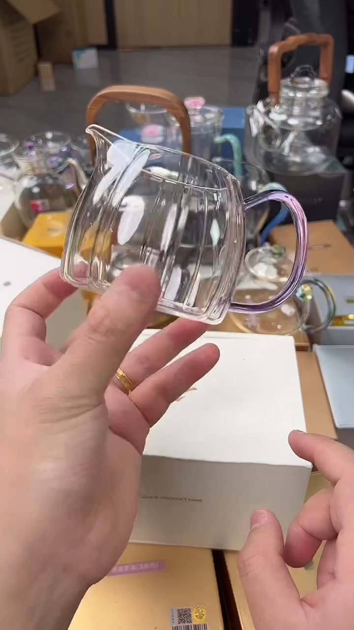 @@福容月韵茶海浅紫色