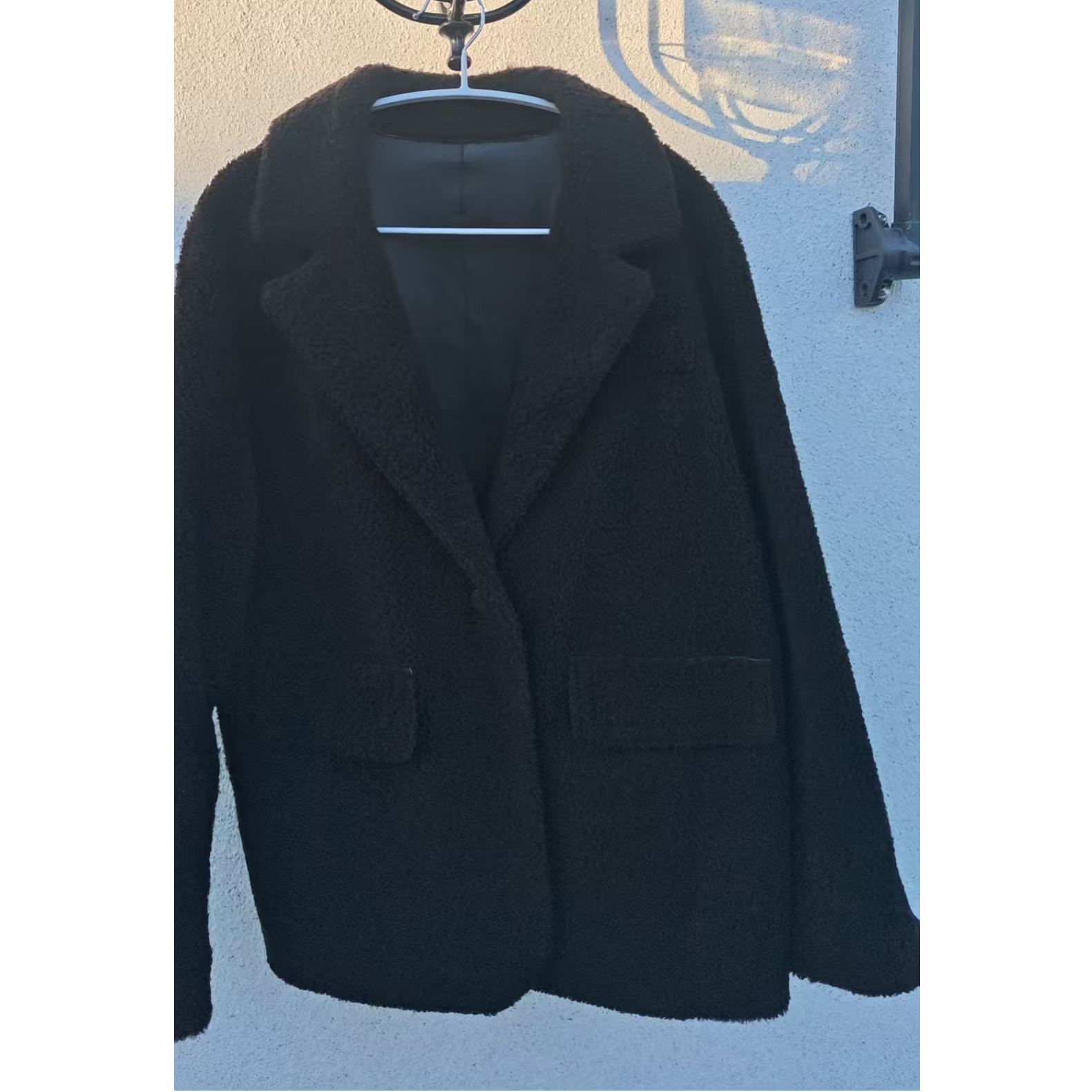 【拉贡系列】皮毛一体女士设计师短款外套56339-1