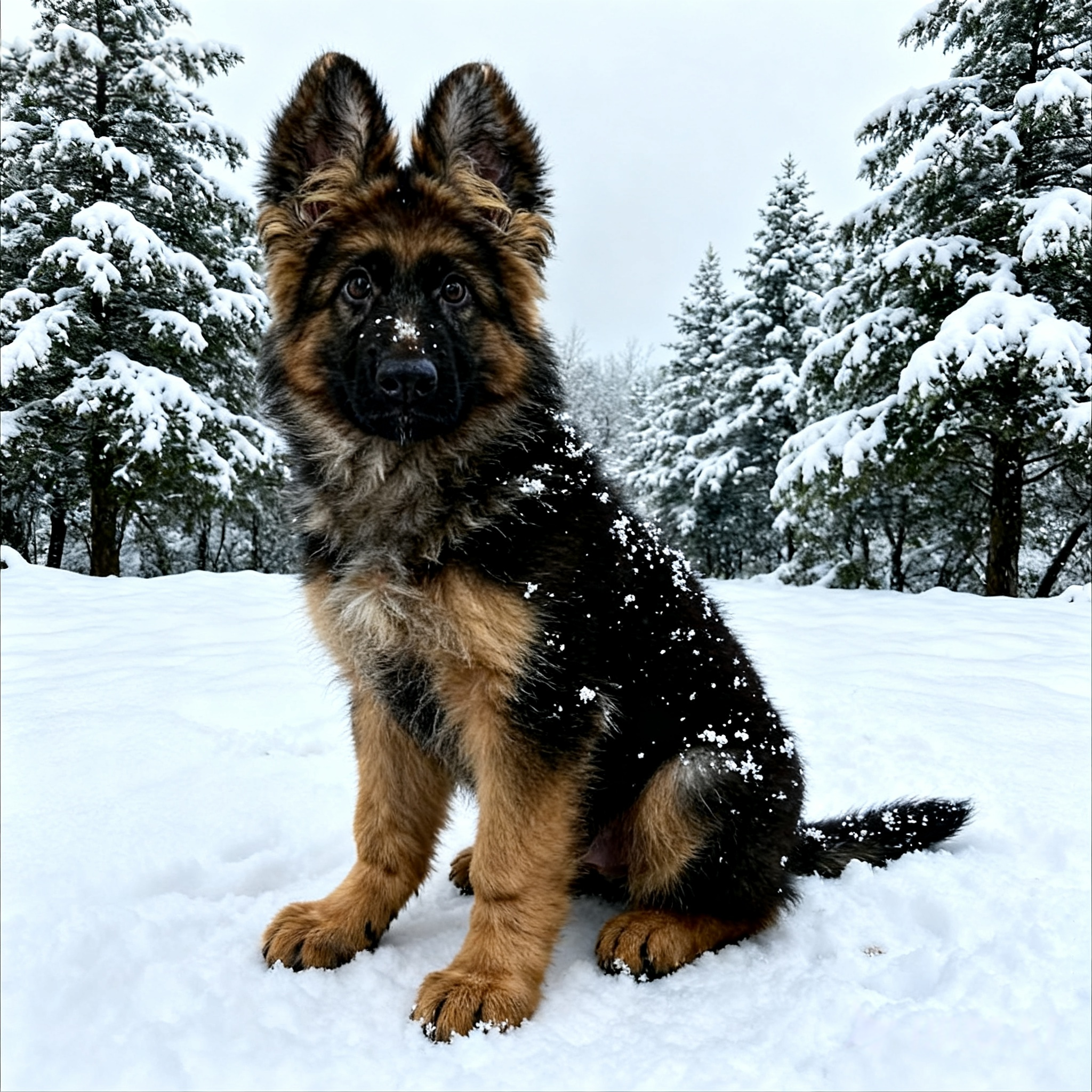 德牧幼犬警犬霸气猛犬弓背牧羊犬真狗活体工作犬狼狗农村平背狗狗