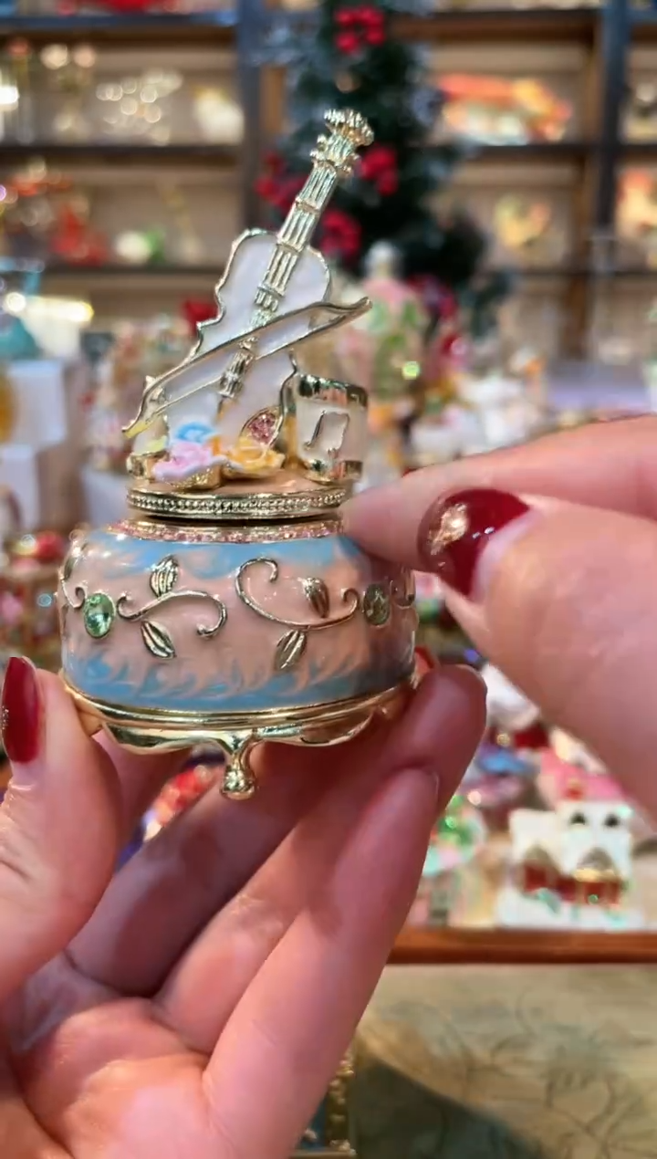 【闪购商品】珐琅彩首饰收纳盒