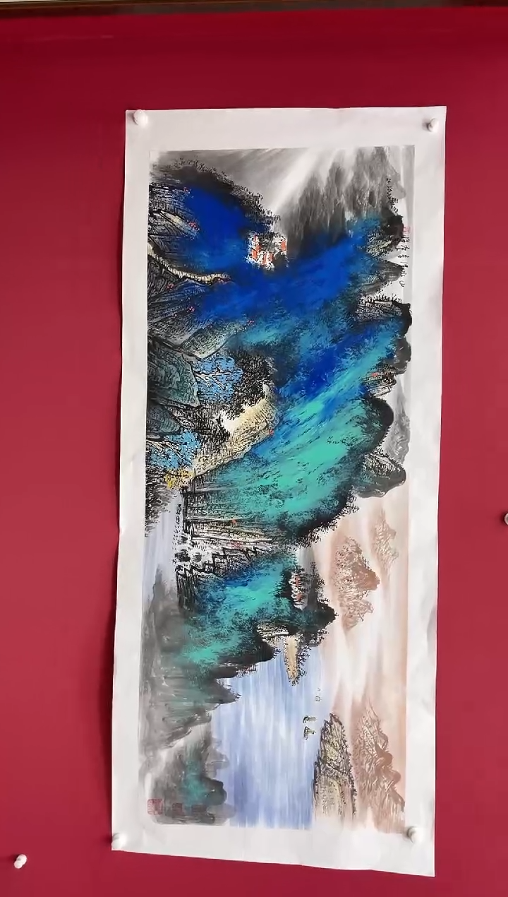 【闪购商品】国画吴-小六尺山水/无框/W