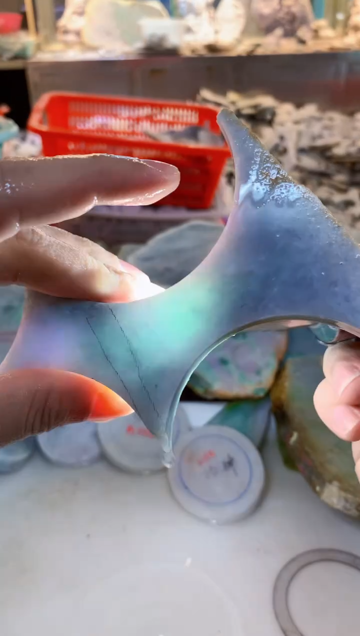 翡翠挂件未镶嵌0朗0翡翠珠宝455