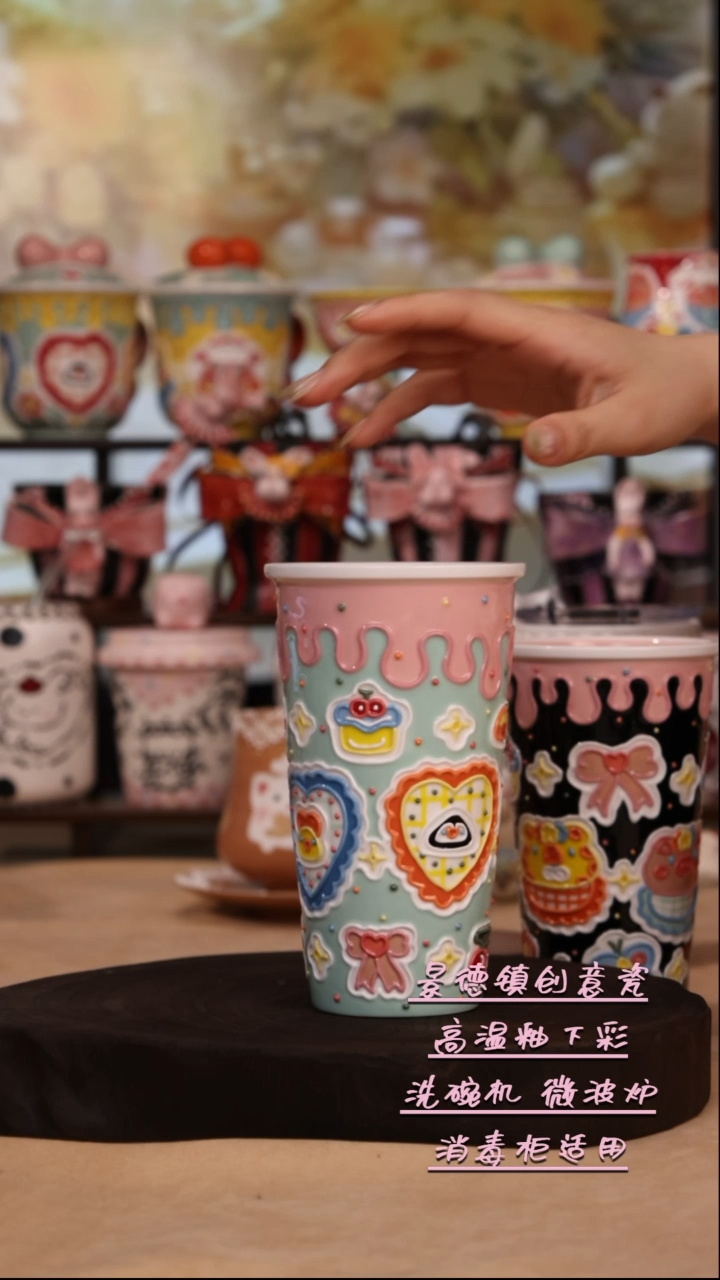 摆件景德镇原创手工陶瓷8280