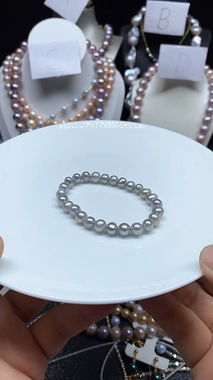 【闪购商品】淡水珍珠手串未镶嵌多人