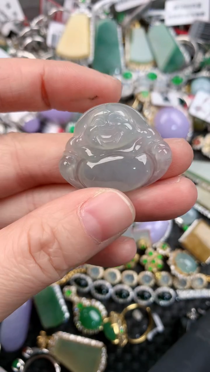 银S925镶嵌戒指翡翠444     9