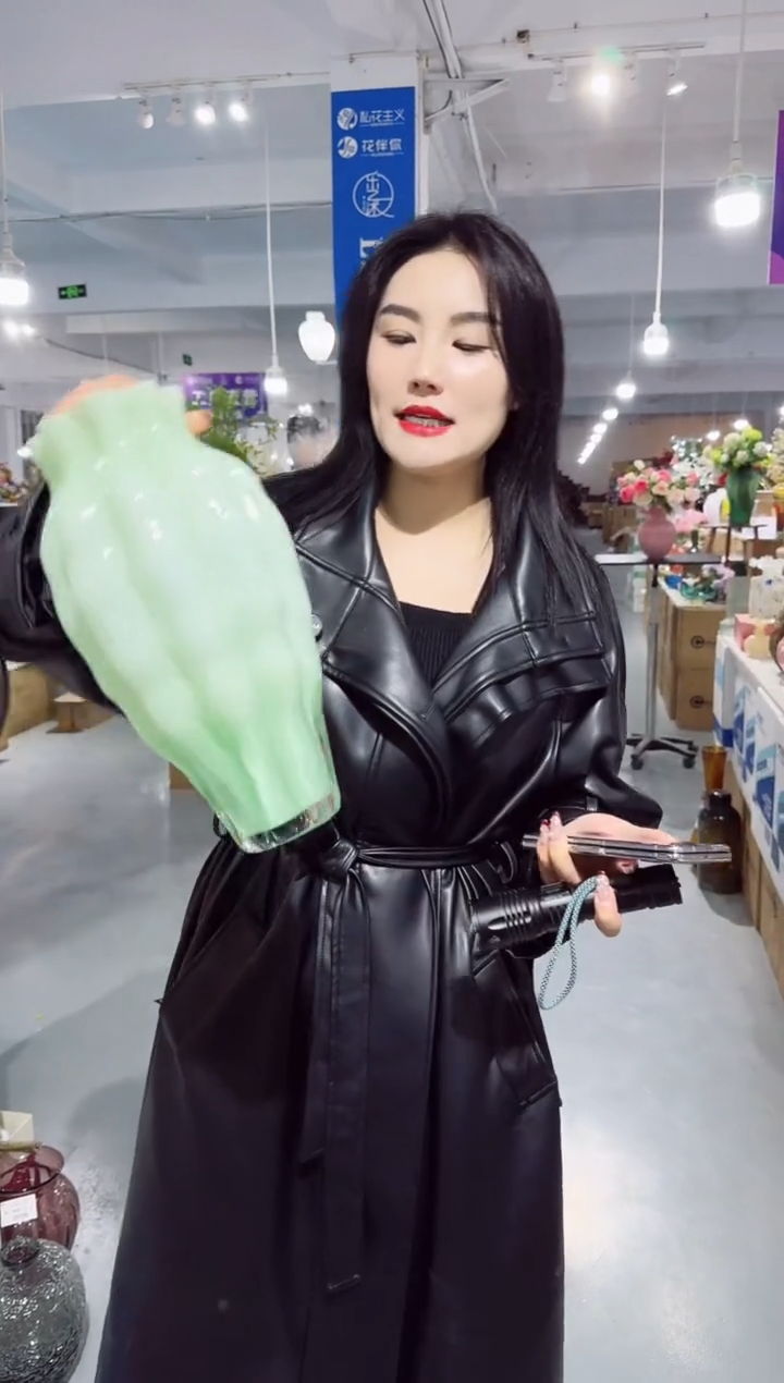【闪购商品】无铅玻璃UU外贸仓-微瑕花瓶--1HSQ