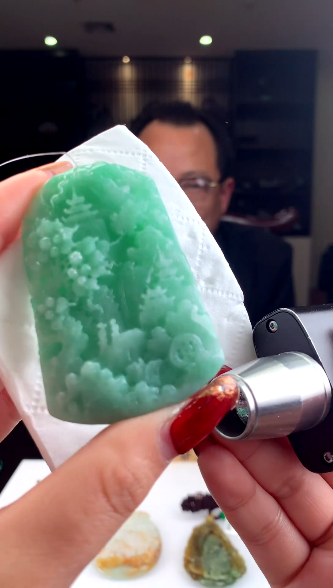 【闪购商品】定制翡翠未镶嵌天然A货翡翠（拍一发一）