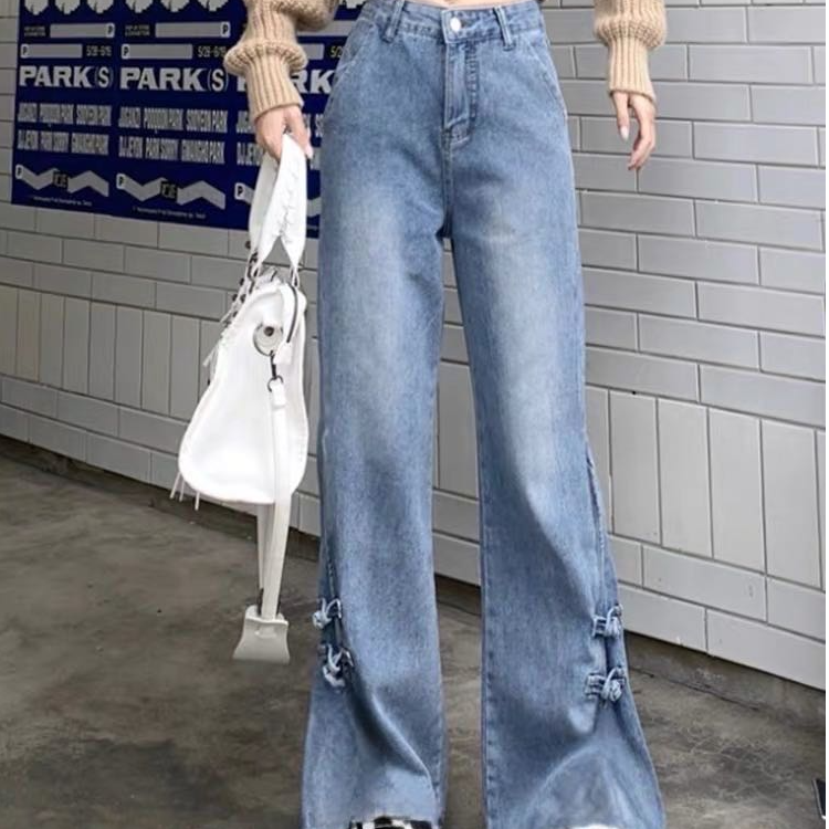 43350高端专享春秋款牛仔裤蓝色（简沿）