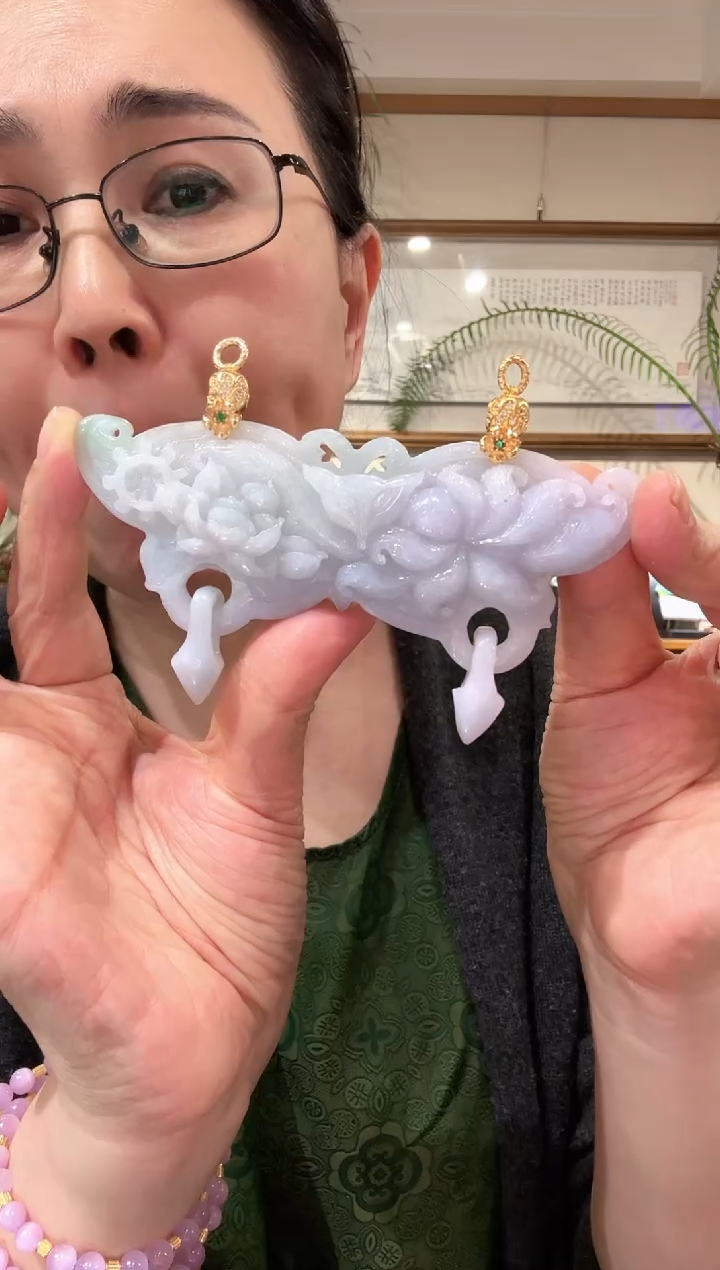 【闪购商品】翡翠颈饰未镶嵌国风