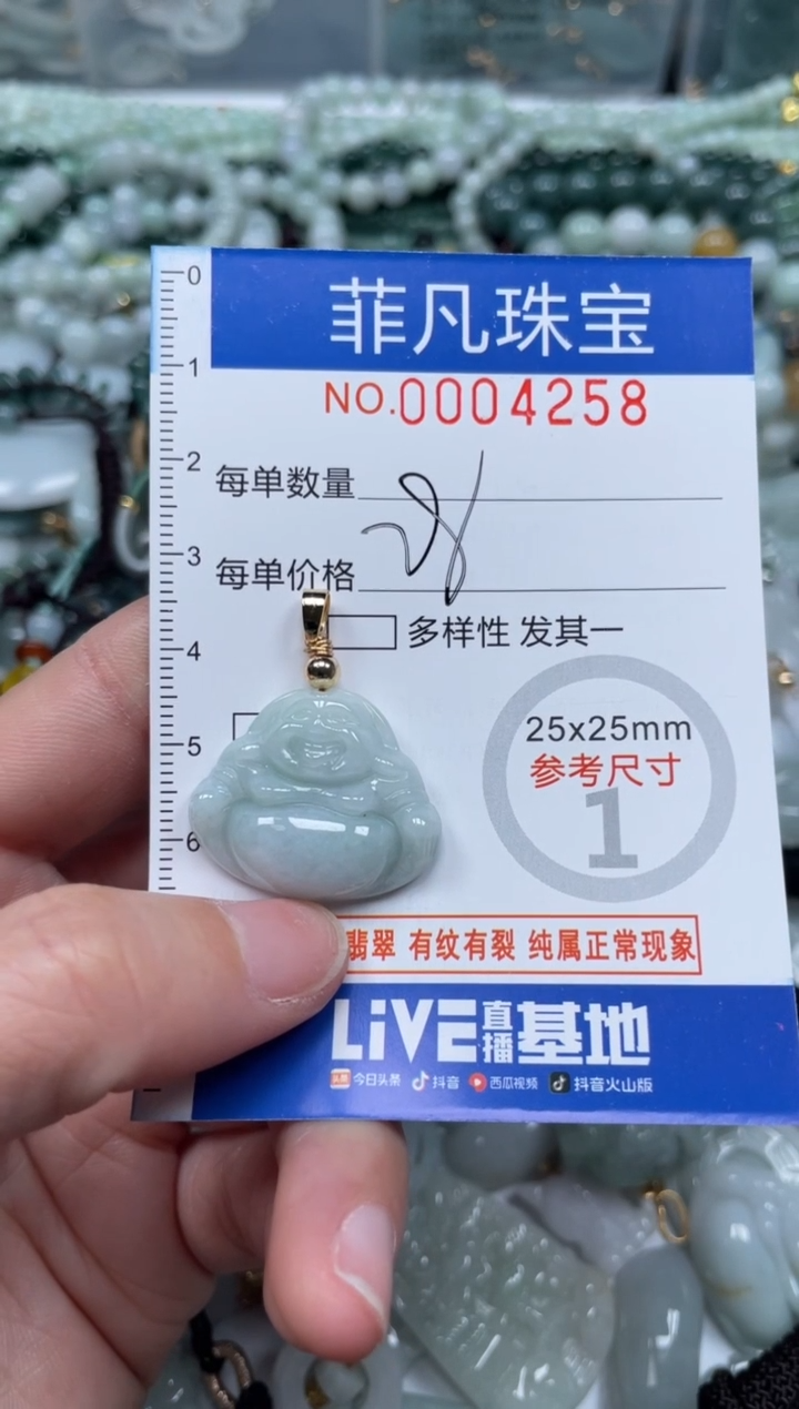 【闪购商品】翡翠颈饰未镶嵌00..4258