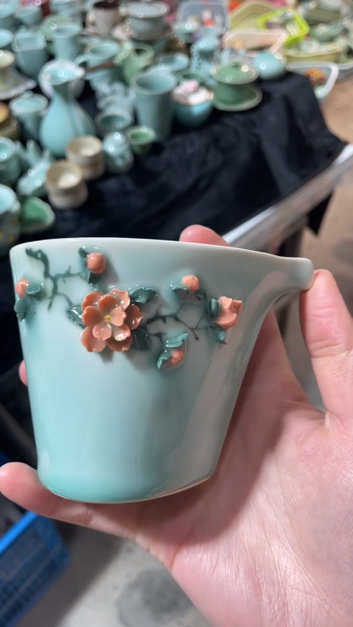 【闪购商品】手工捏花  福利款 慧仙青瓷 瓷器