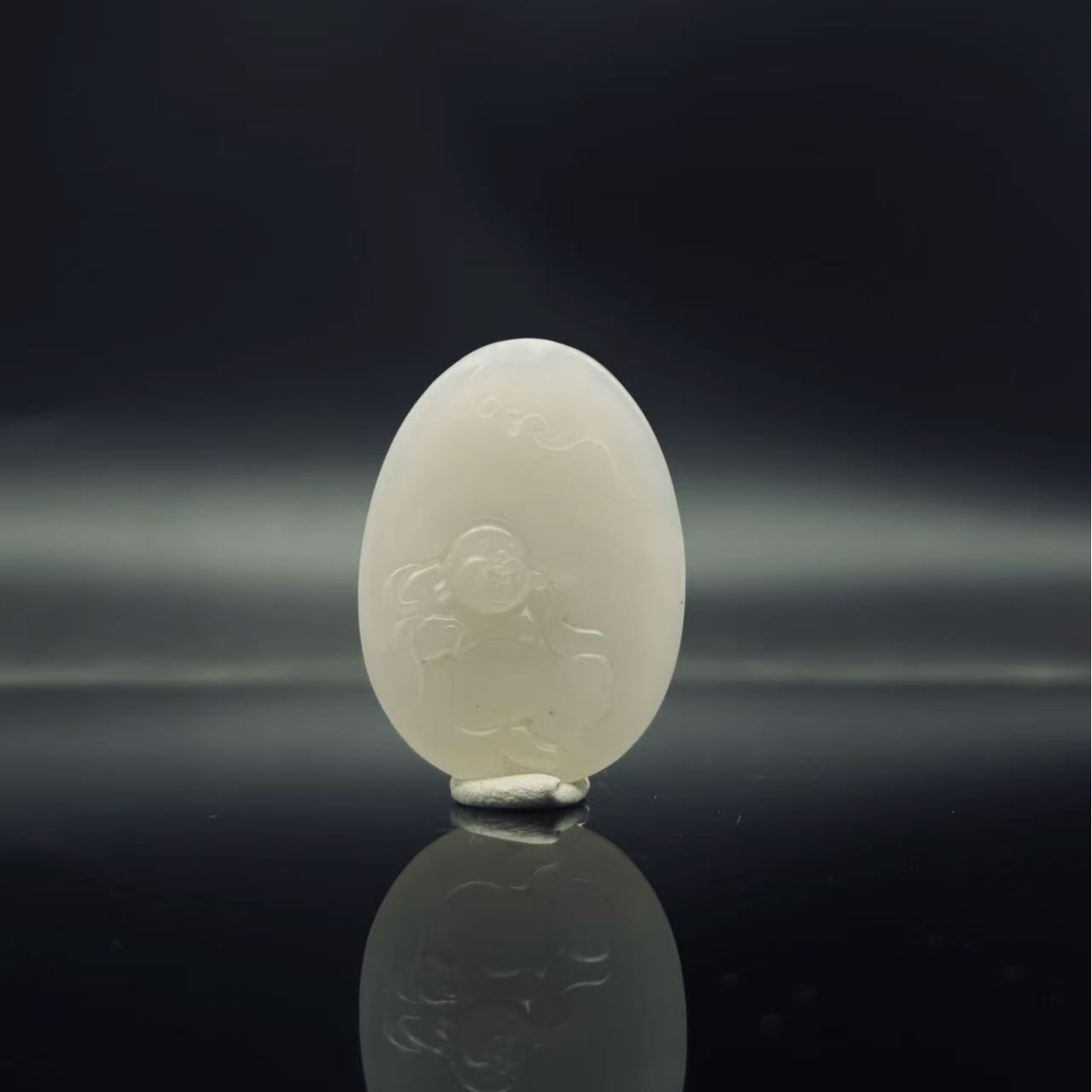 和田玉佛公吊坠2148