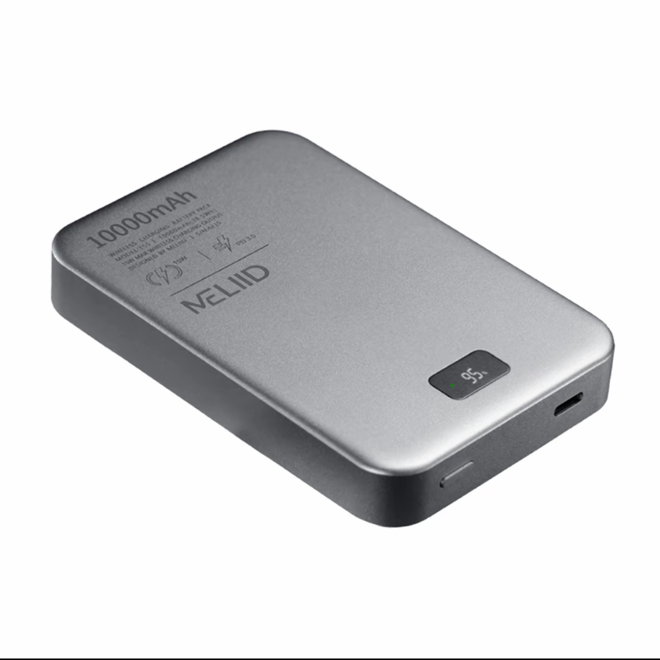 MELIID磁吸手机无线充电器适用于苹果17-12小巧轻薄充电PD超薄