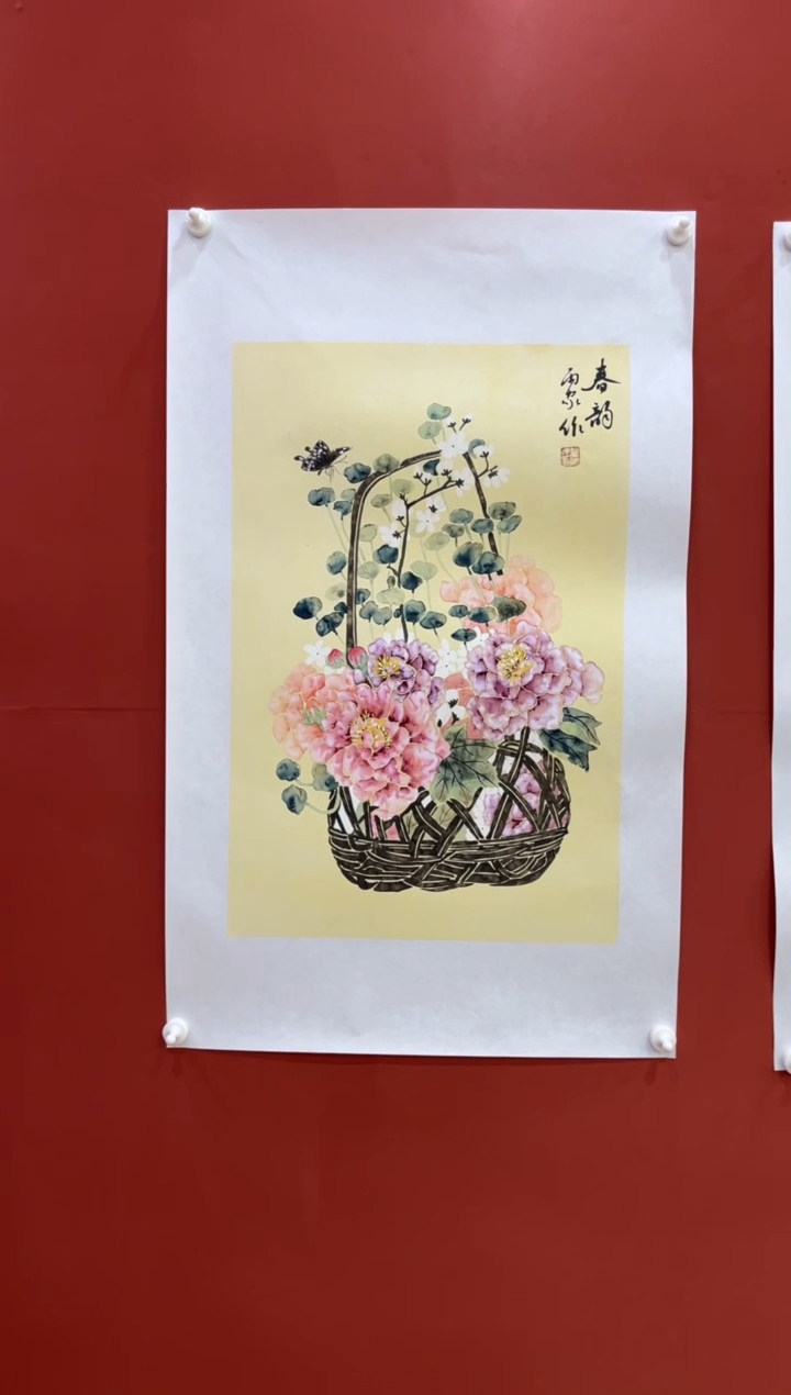 【闪购商品】书法春韵  翟渊民老师国画