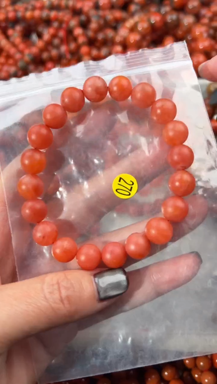未镶嵌手串南红玛瑙10