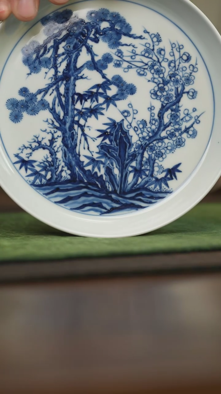 【闪购商品】杯柴窑青花破价福利