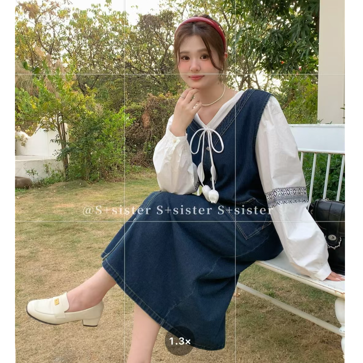 二件套 编码252 美美家大码2025年春季新款宽松时尚百搭气质显瘦