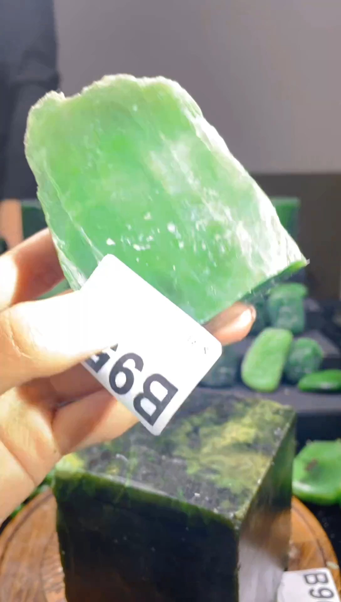 未镶嵌和田玉珠宝半成品1