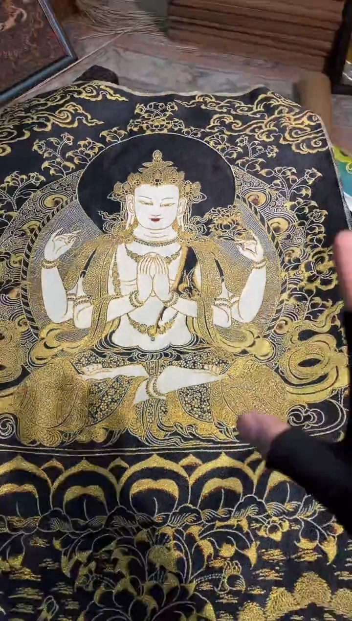 卷轴画天天的唐卡tk160