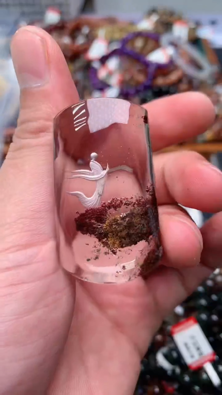 未镶嵌吊坠(赠链)水晶414