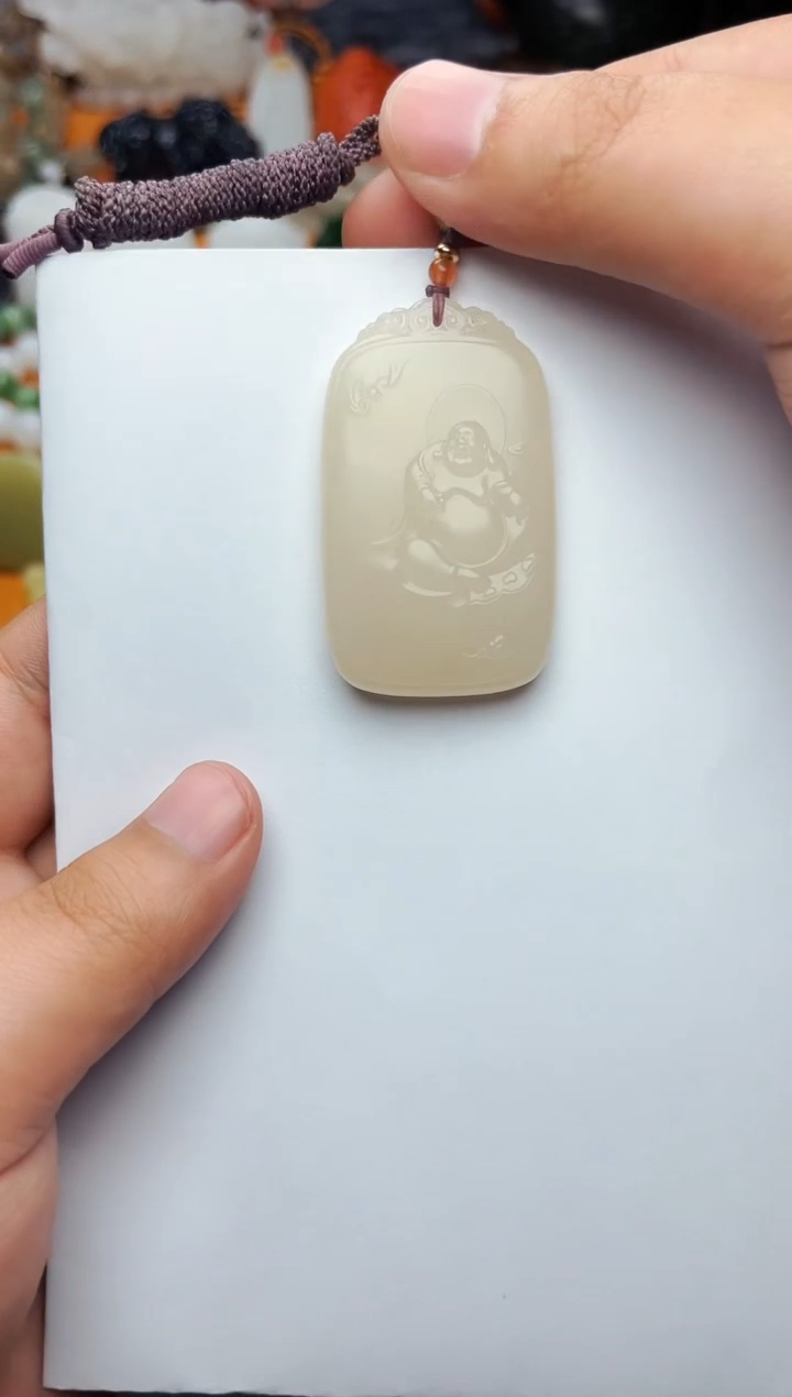 【闪购商品】和田玉颈饰未镶嵌佛01