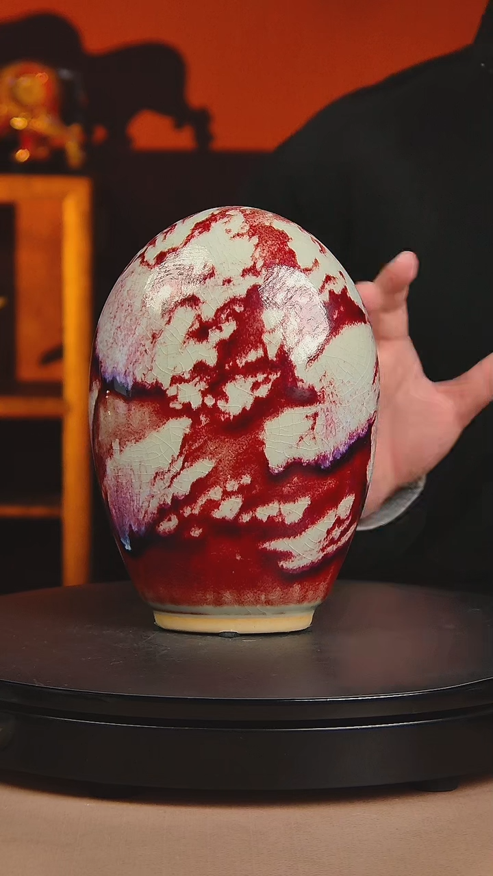 瓷片宋代五大官窑钧瓷作品福来石