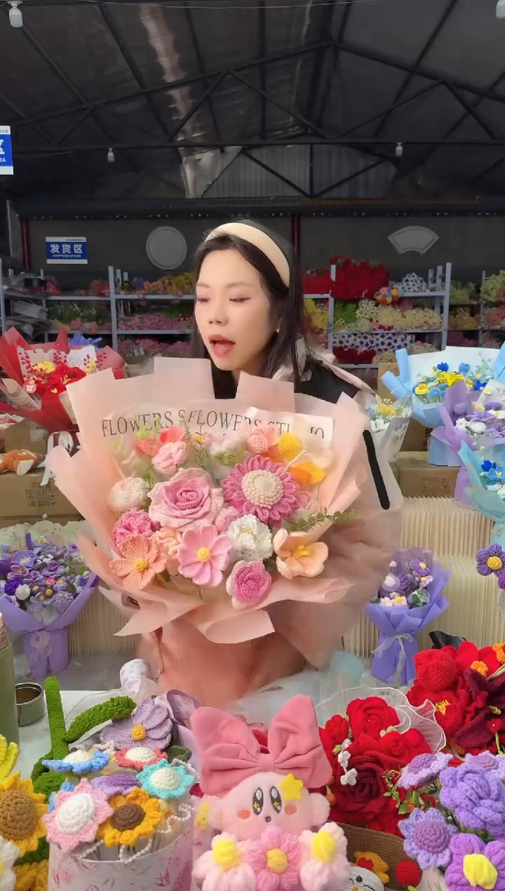 非遗手工花束，孤品清仓！！