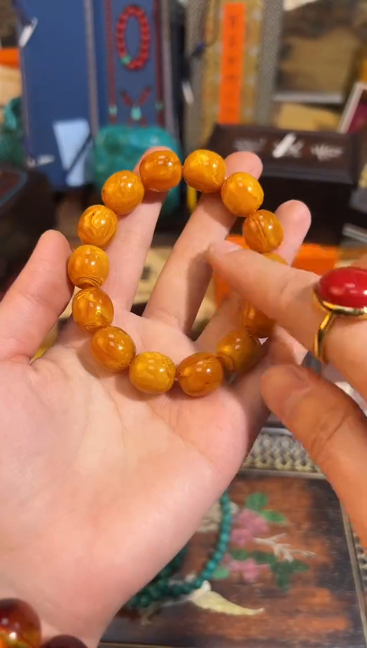 【闪购商品】蜜蜡手链未镶嵌35凯凯凯凯凯凯凯凯