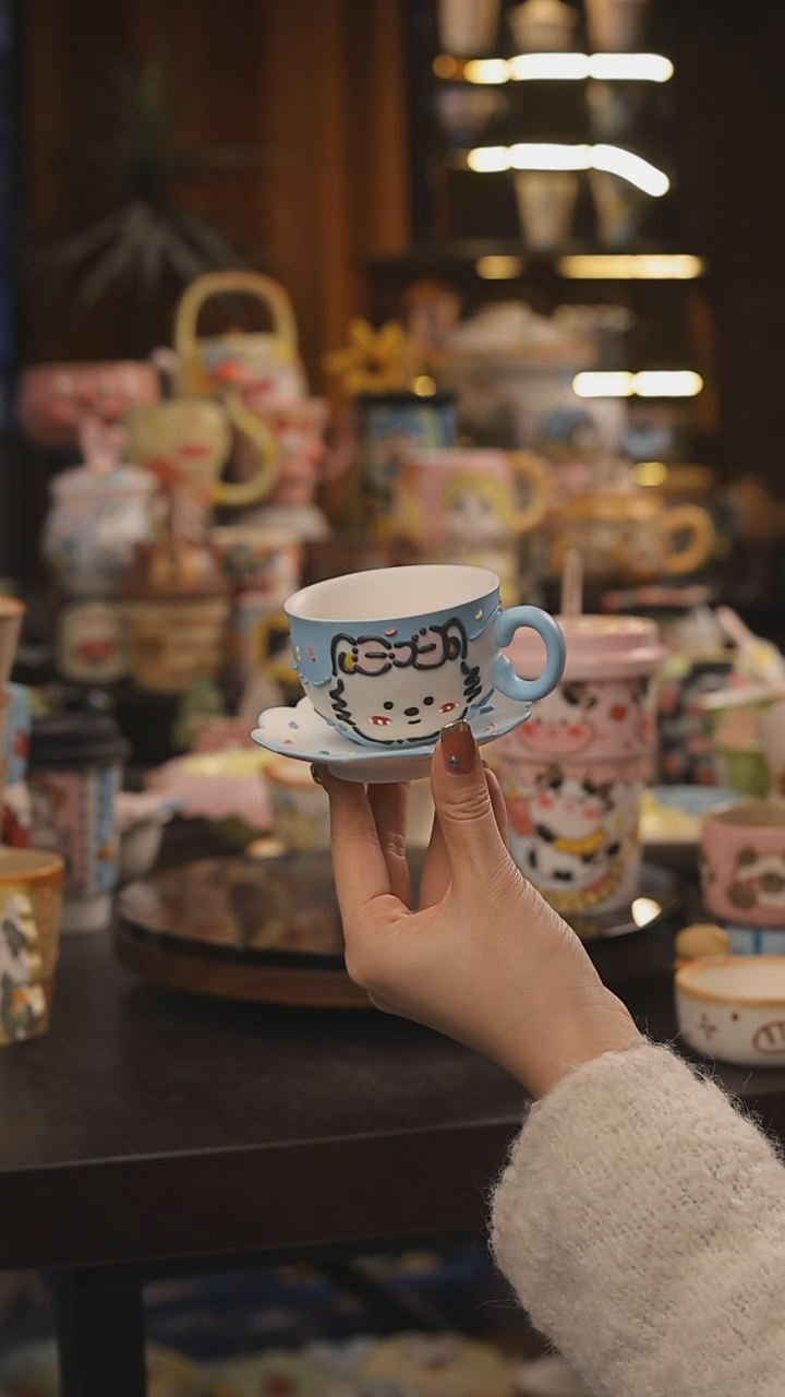 景德镇釉下彩绘设计师款式陶瓷