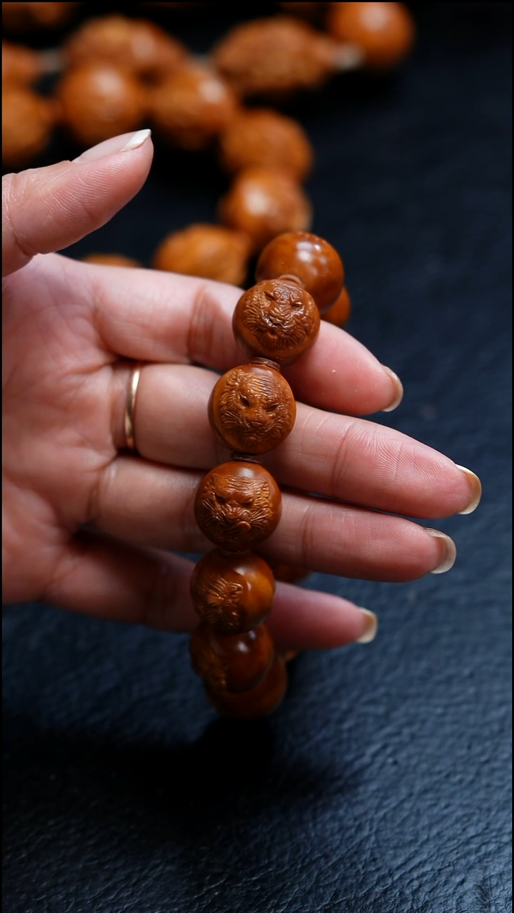 手串橄榄核寒*苏工橄榄核